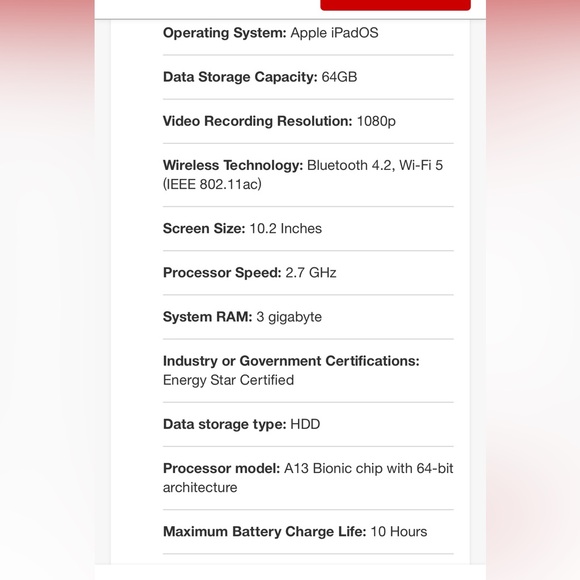Apple iPad 9th Generation - Picture 11 of 13